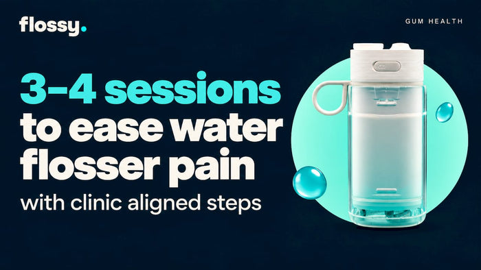 Guide illustration: why a water flosser might hurt and what to check