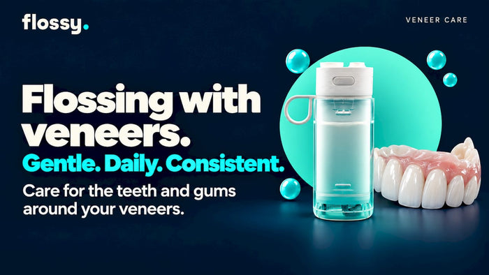 Flossing With Veneers Once a Day: Safe Step by Step Technique