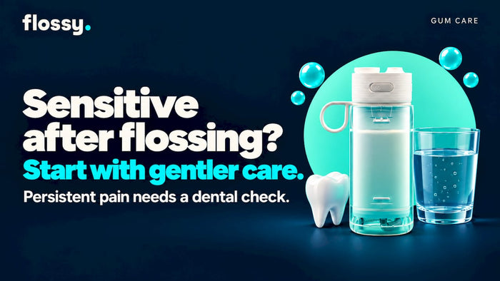 Stop Tooth Sensitivity After Flossing Fast: Fixes and a Water Flosser
