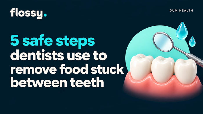 Dental safety title card illustration