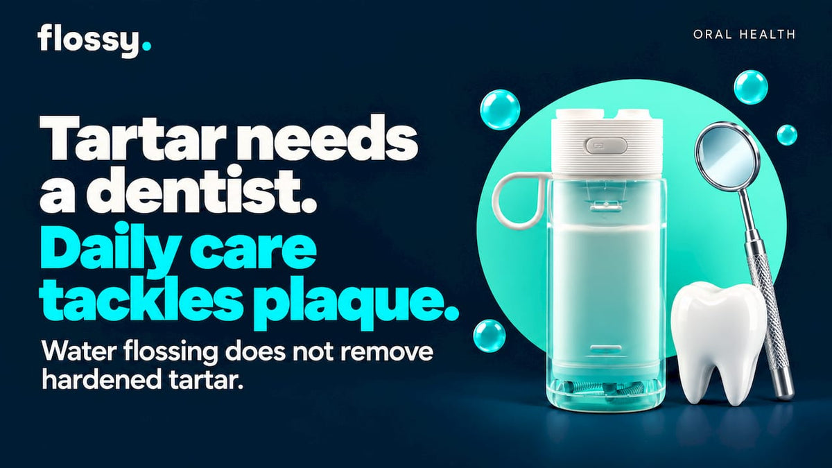 Can't Remove Tartar at Home? Safe Pocket Water Flossers for Australians