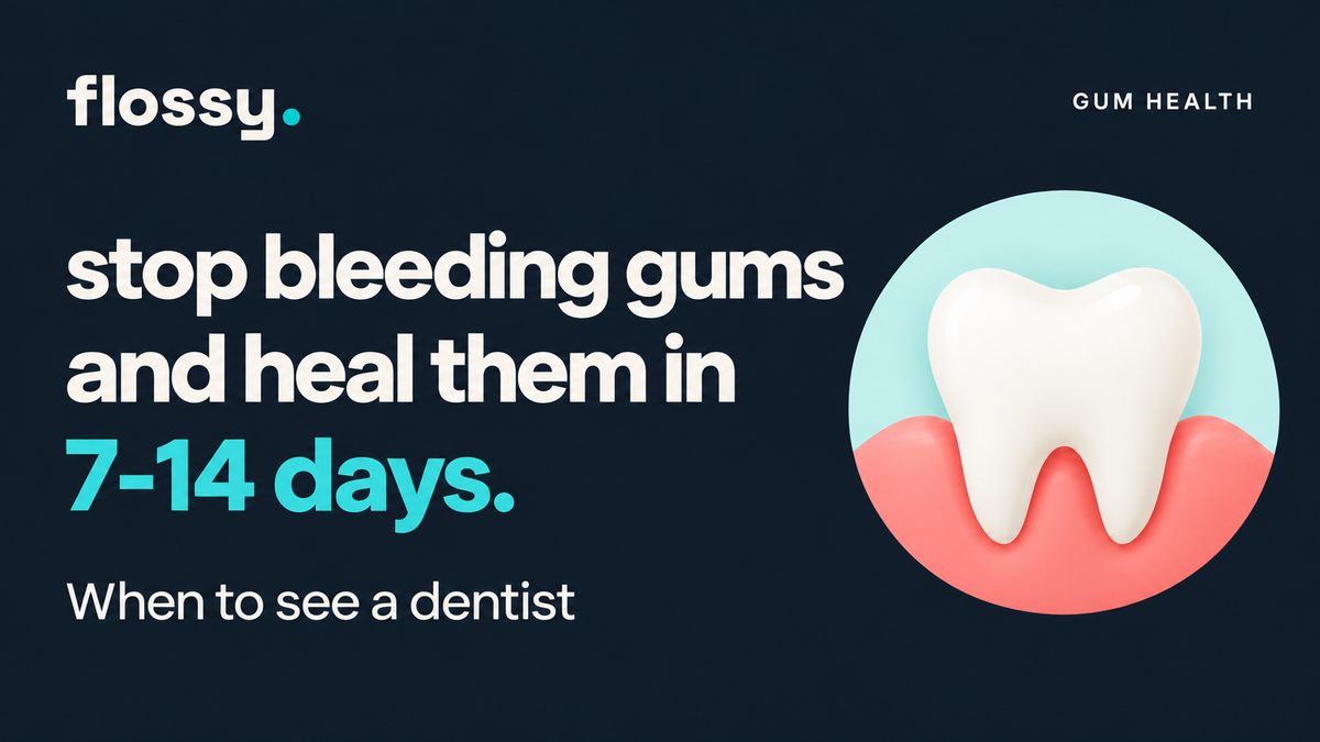 Guide illustration: what to do about bleeding gums and when to see a dentist